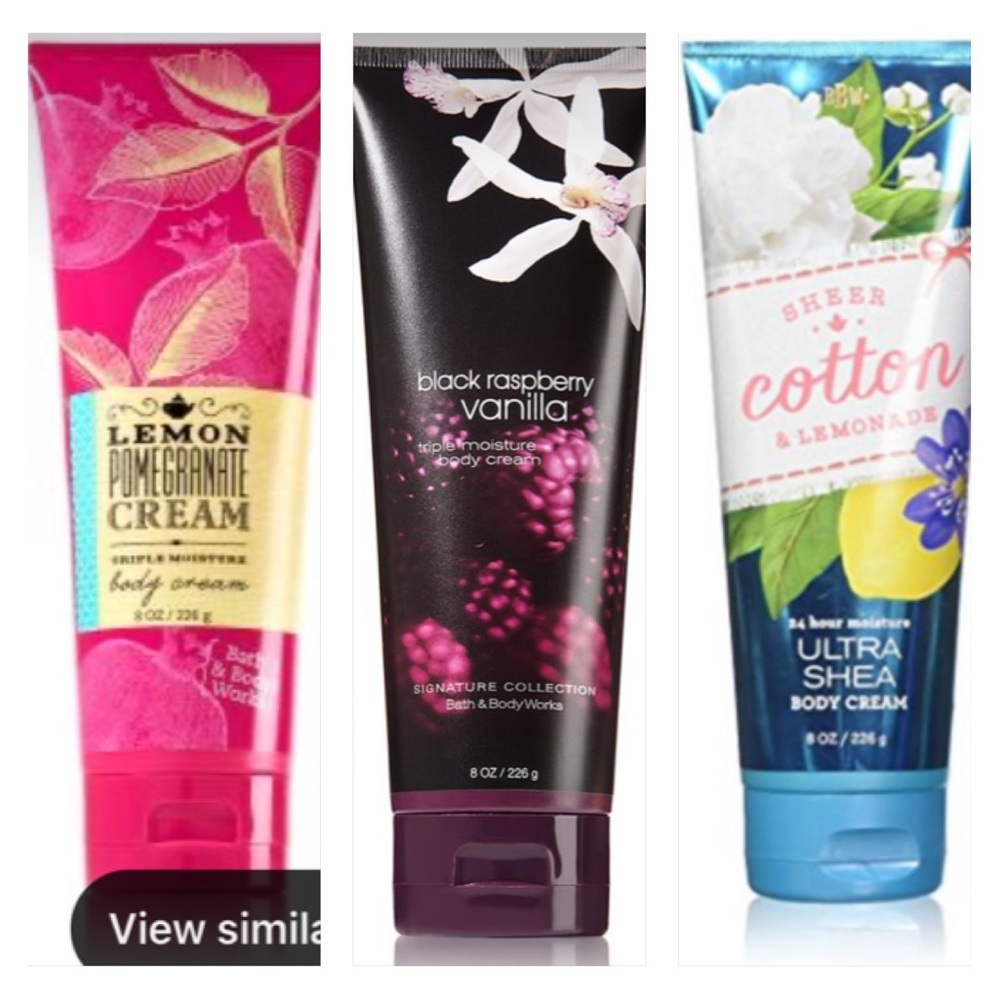 Bath and Body Works Triple Moisture Body Cream bundle of 3!